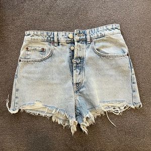 Zara High Rise Shorts Size 28
